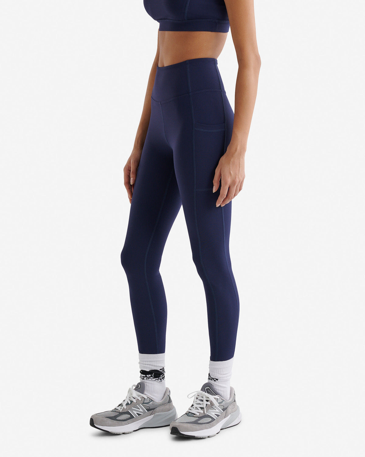 Restore Stretch Pocket Legging / NAVY BLAZER