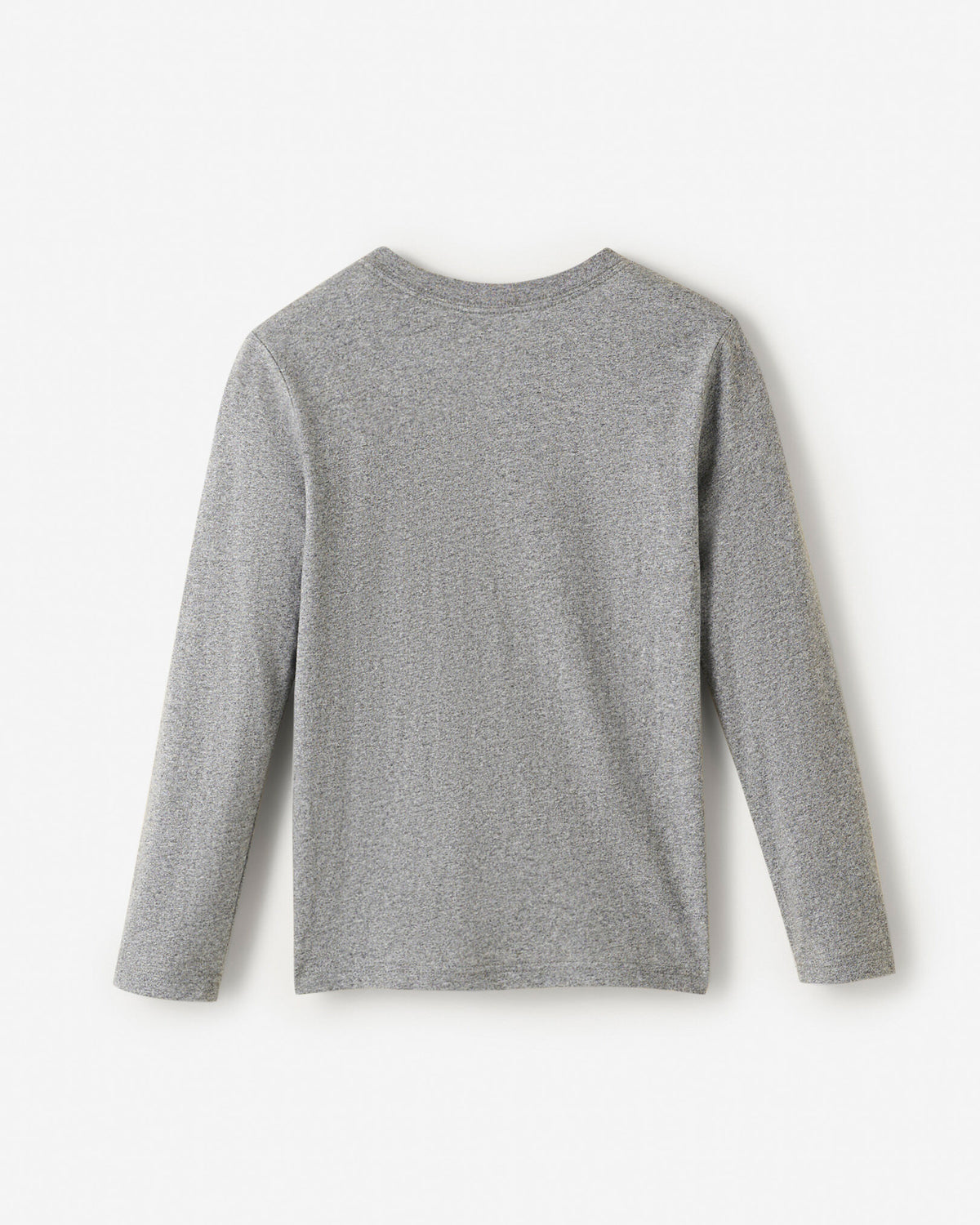 Kids Organic Original Cooper Beaver Long Sleeve T-Shirt / SALT & PEPPER