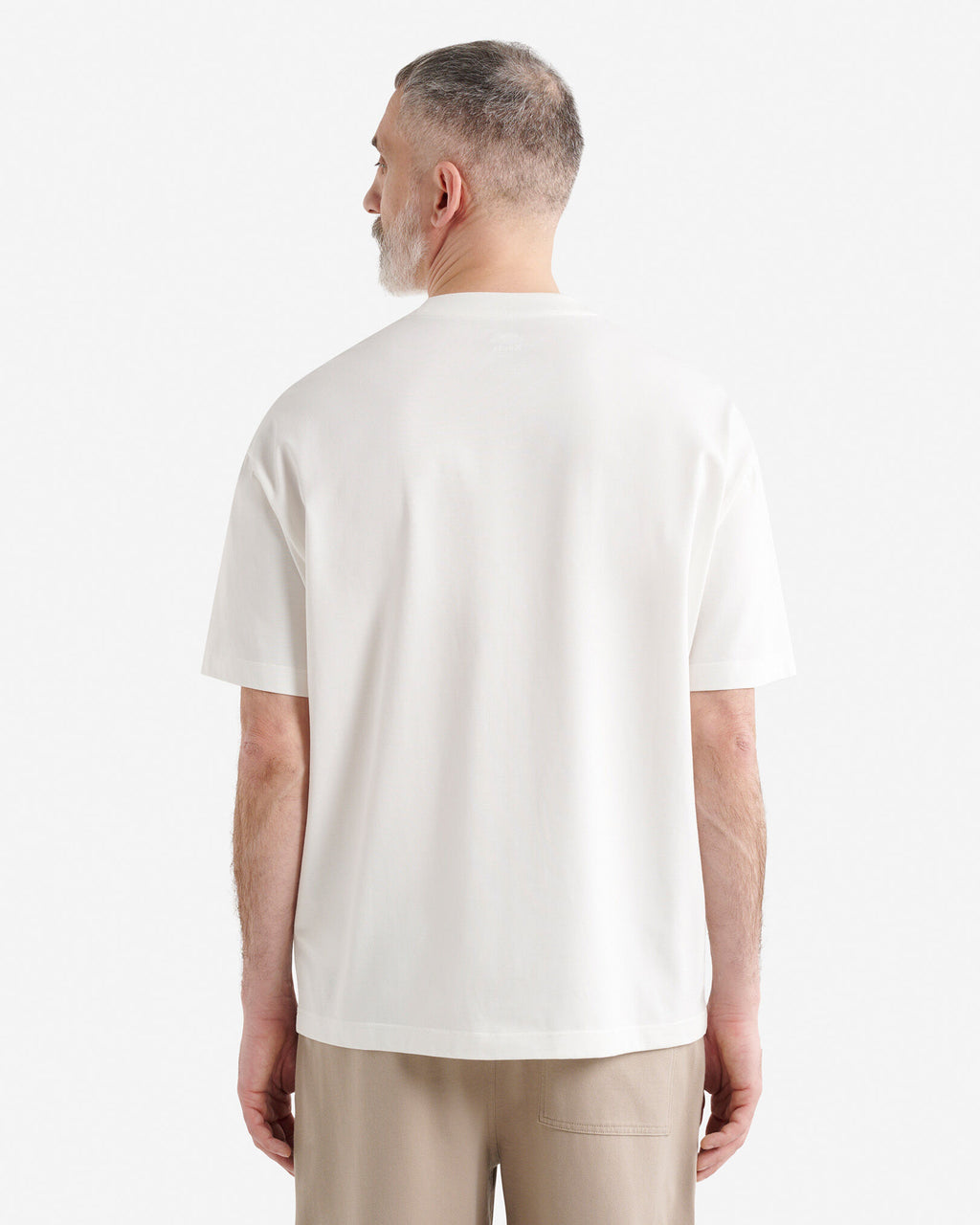 Mens Forager Series T-Shirt / EGRET