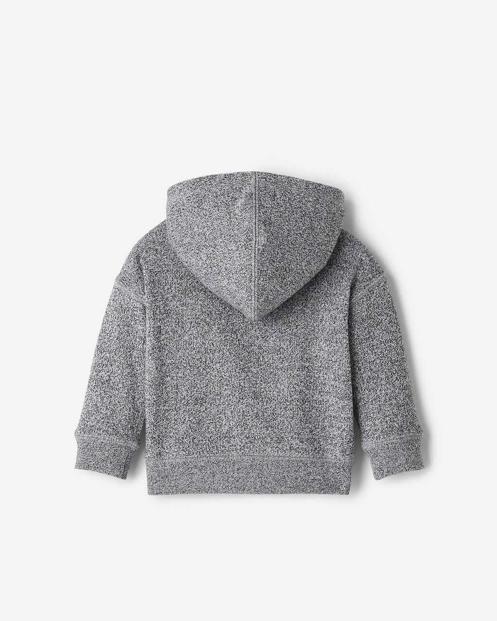 Baby  Applique Full Zip Hoodie / SALT & PEPPER