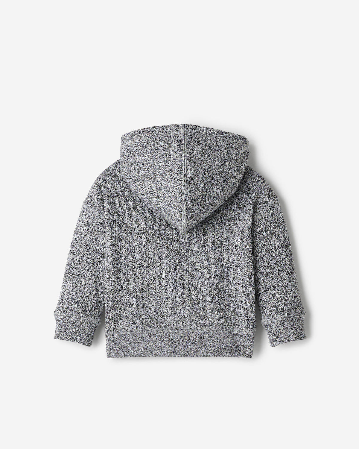 Baby  Applique Full Zip Hoodie / SALT & PEPPER