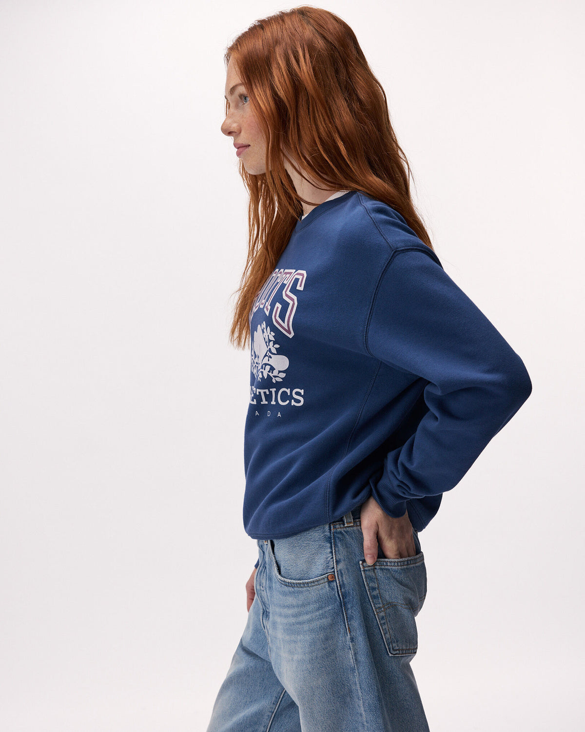 RBA Archive Relaxed Crew / DARK DENIM