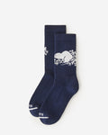 Adult Cooper Beaver Sock / NAVY BLAZER
