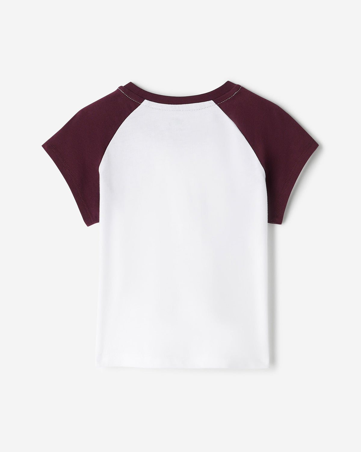 Toddler Girls Olivia Floral T-Shirt / MAROON FIG