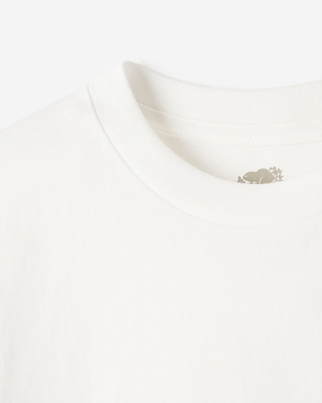 Toddler Girls Sleeveless Boxy T-Shirt / EGRET