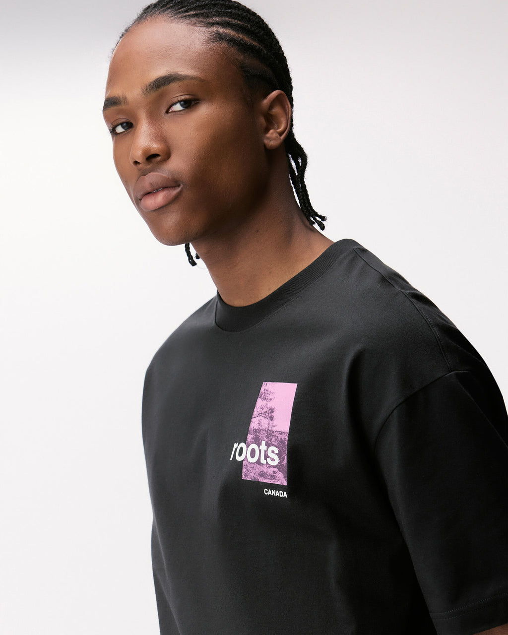 Mens Northern Trails T-Shirt / RAVEN