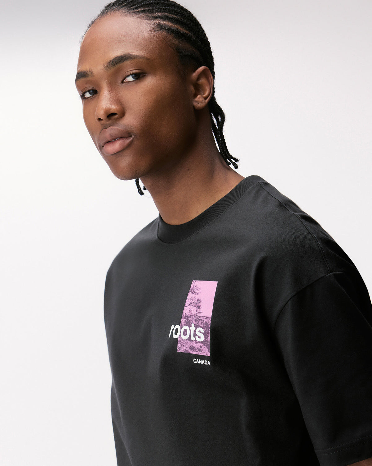 Mens Northern Trails T-Shirt / RAVEN