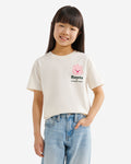 Kids  X Zanmang Loopy T-Shirt / EGRET