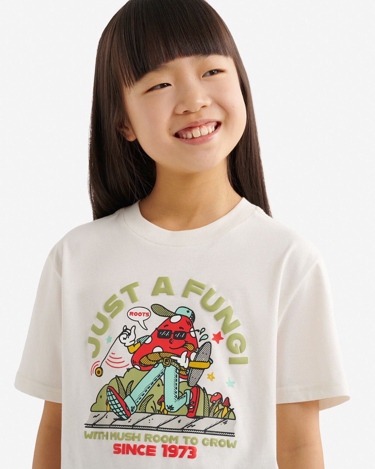 Kids Natural Element T-Shirt / EGRET
