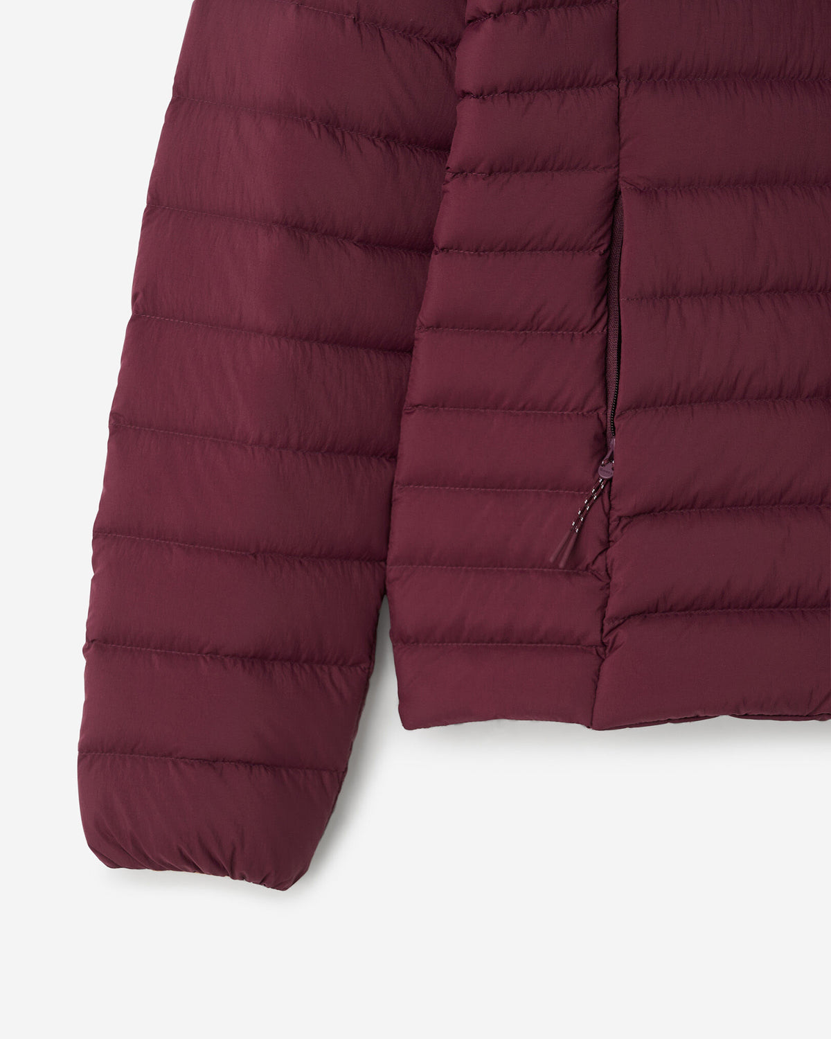 Down Packable Jacket / MAROON FIG