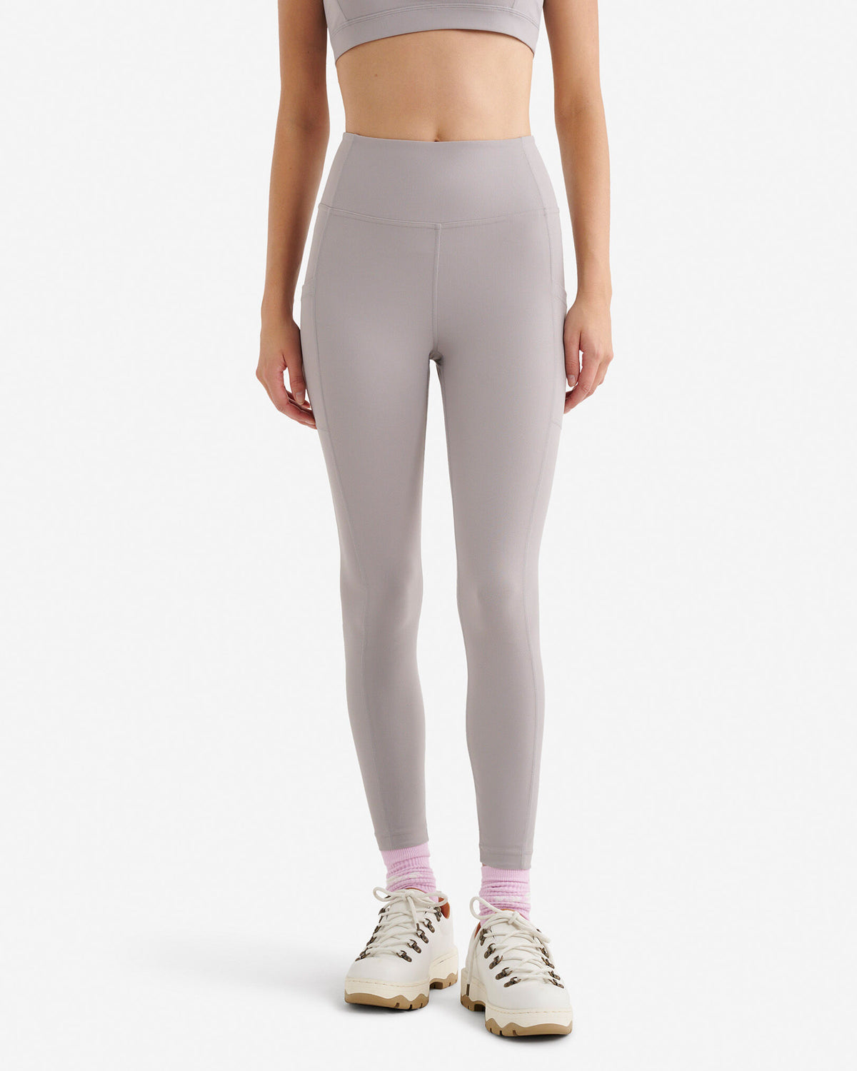Restore Stretch Pocket Legging / GULL GREY