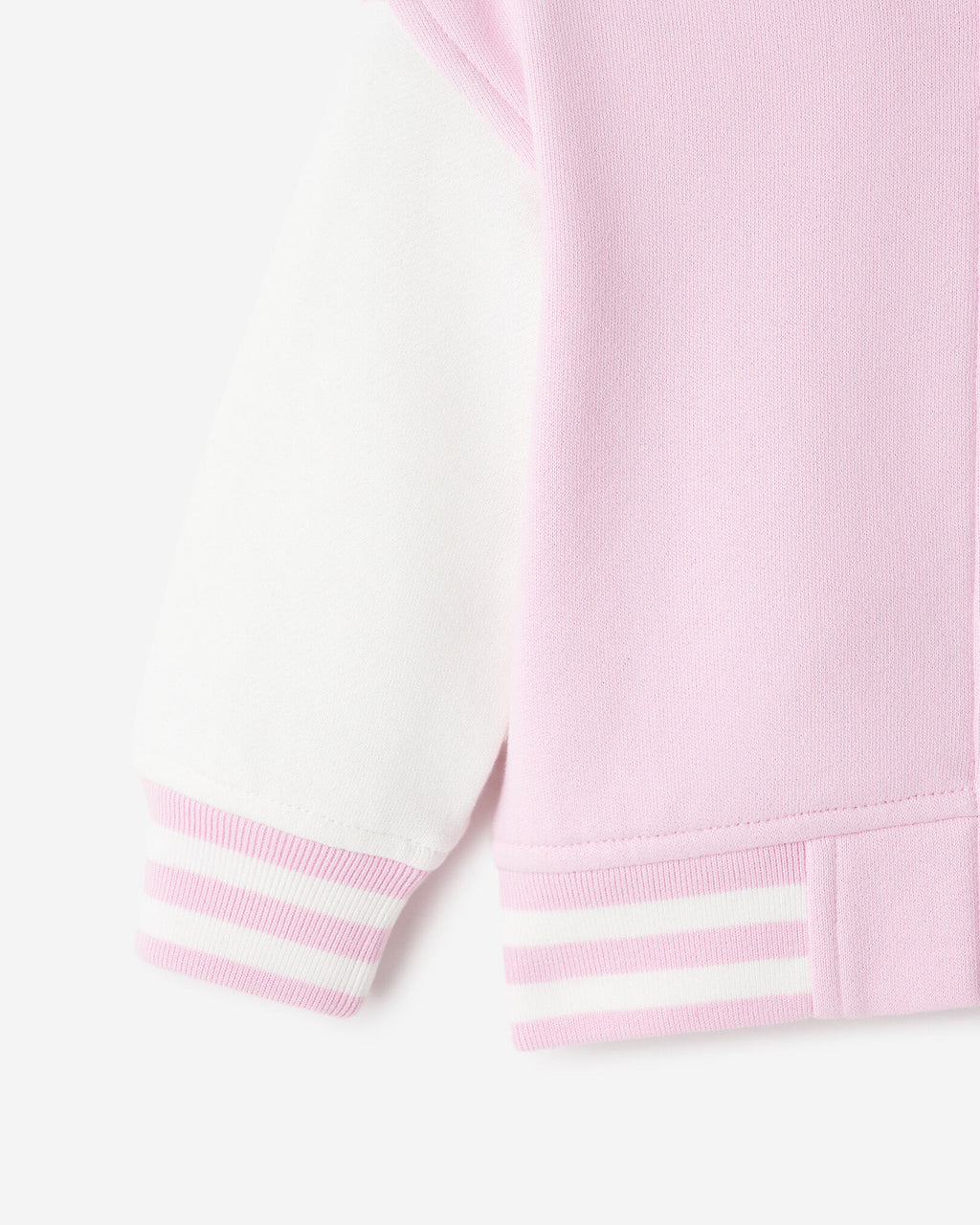 Baby Varsity Jacket / FEATHER PINK