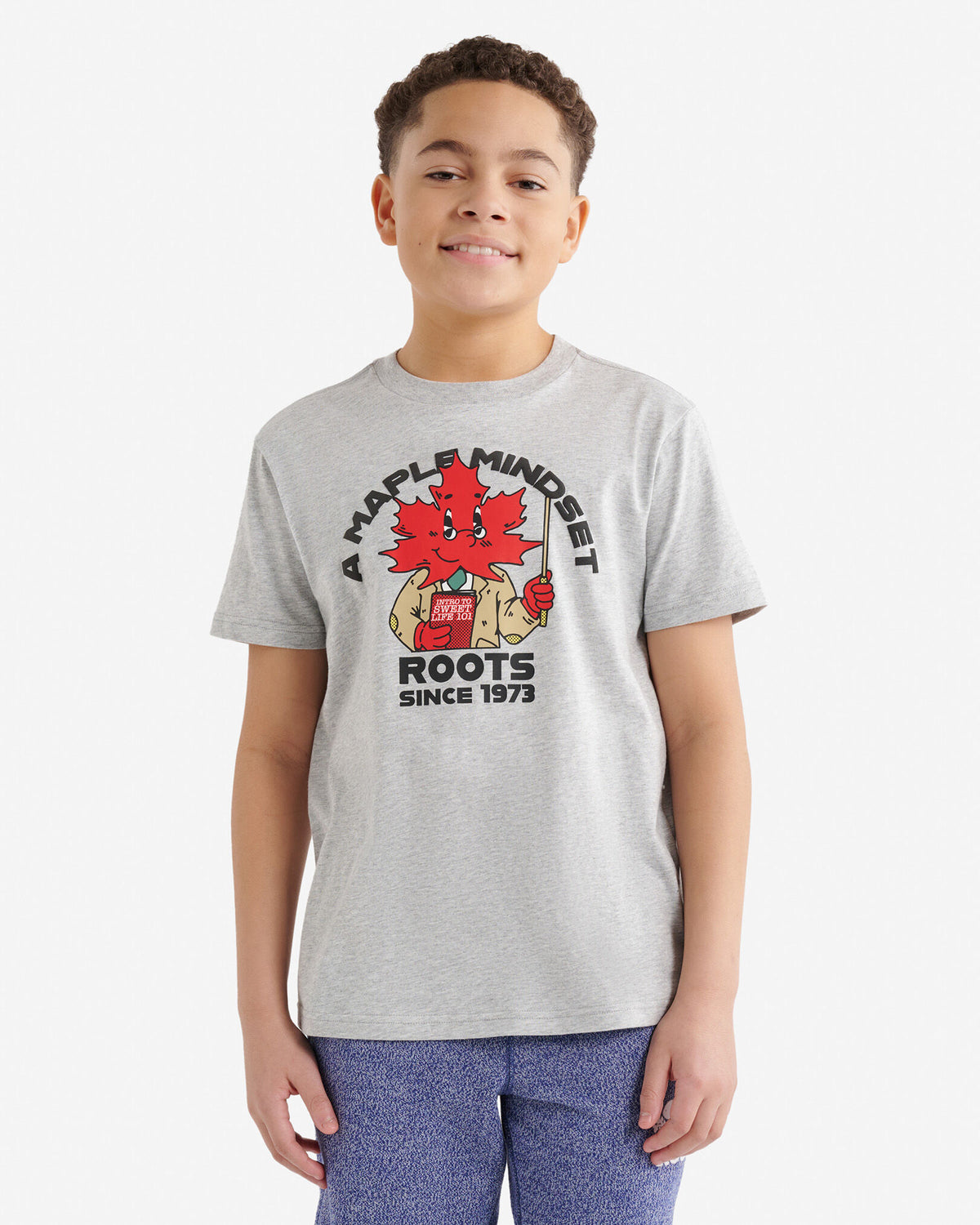 Kids Natural Element T-Shirt / HEATHER GREY