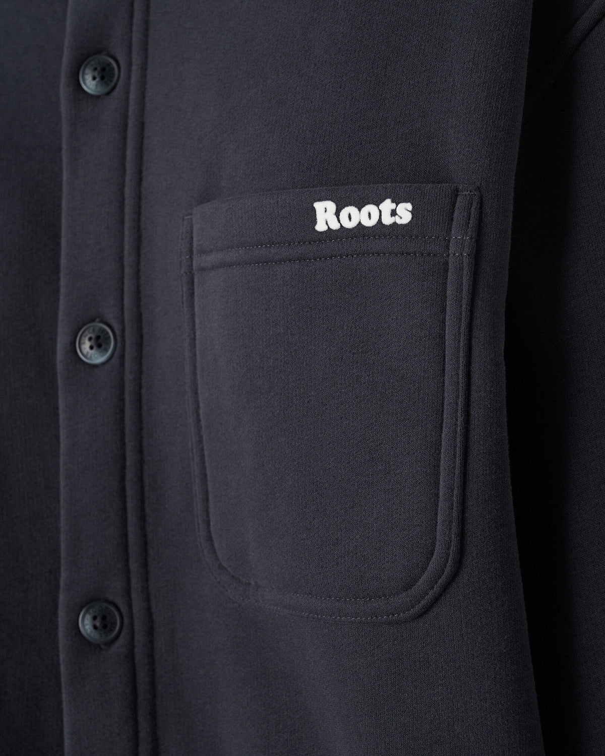 Cloud Fleece Shirt / MIDNIGHT GREY