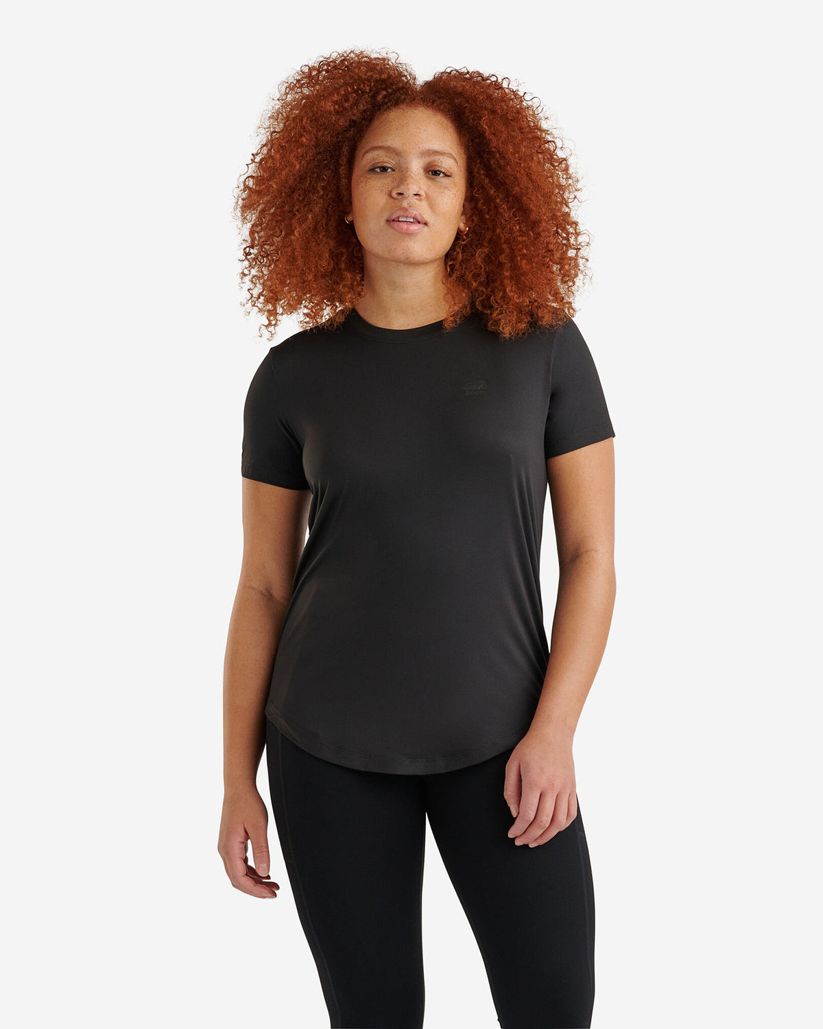 Renew Short Sleeve Top / BLACK