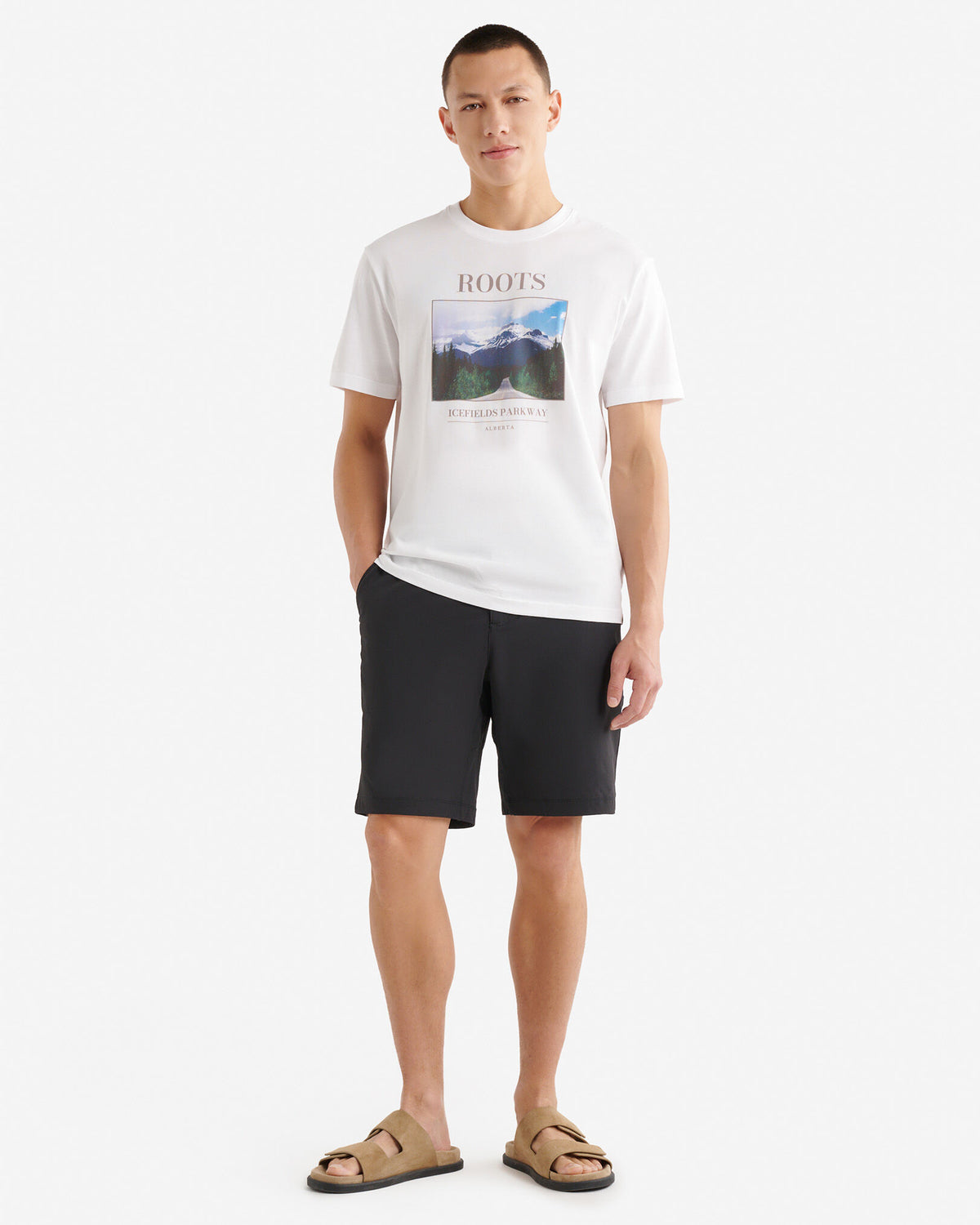 Mens Established In Nature T-Shirt / WHITE