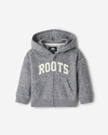 Baby  Applique Full Zip Hoodie / SALT & PEPPER