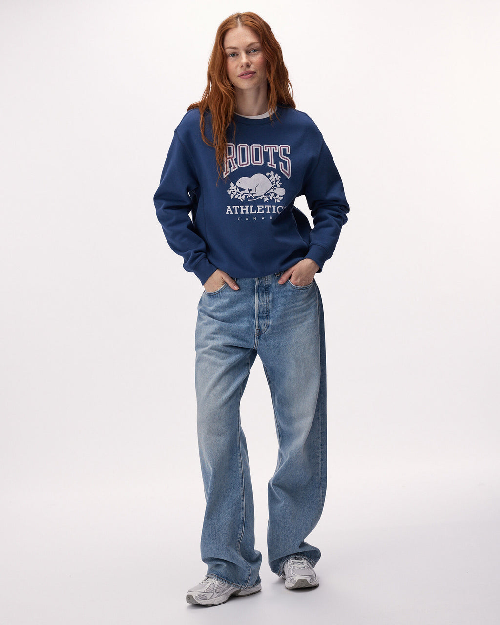 RBA Archive Relaxed Crew / DARK DENIM