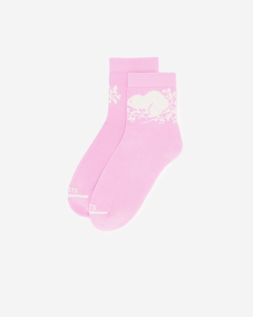 Adult Cooper Beaver Ankle Sock / COTTON CANDY
