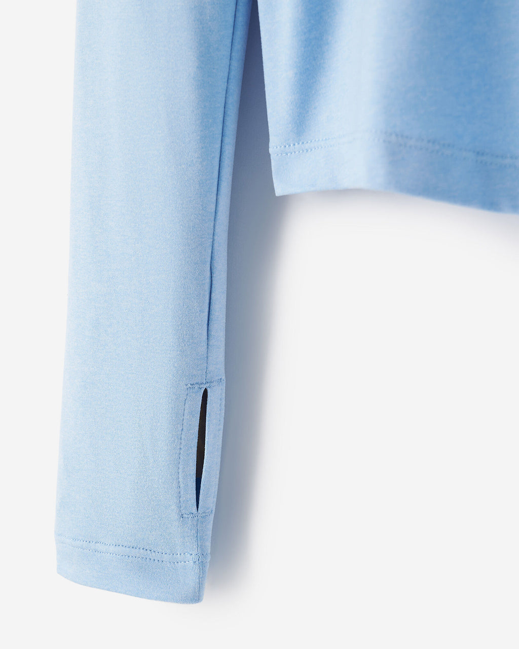 Renew Knit Classic Long Sleeve Top / SWISS BLUE MIX