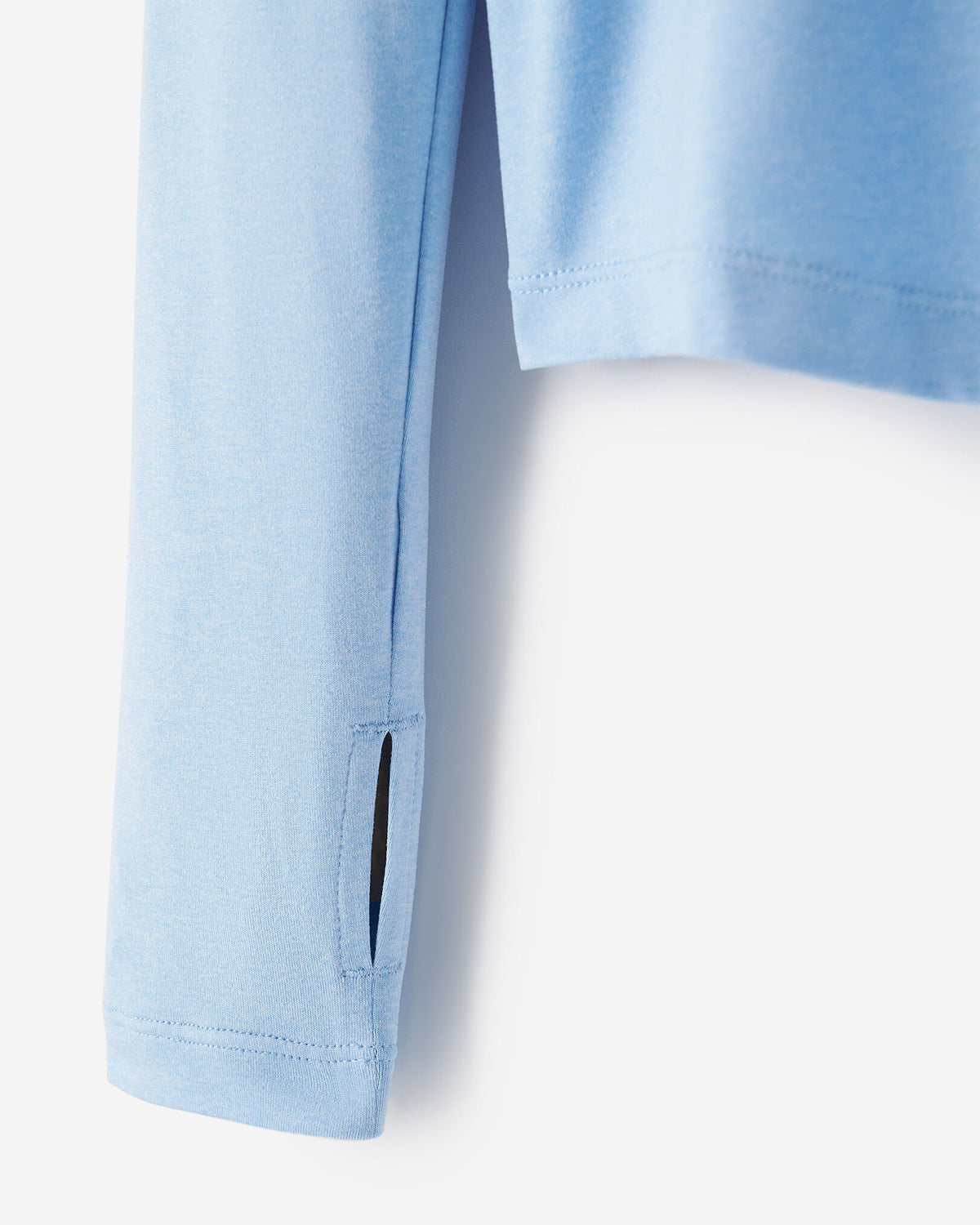 Renew Knit Classic Long Sleeve Top / SWISS BLUE MIX