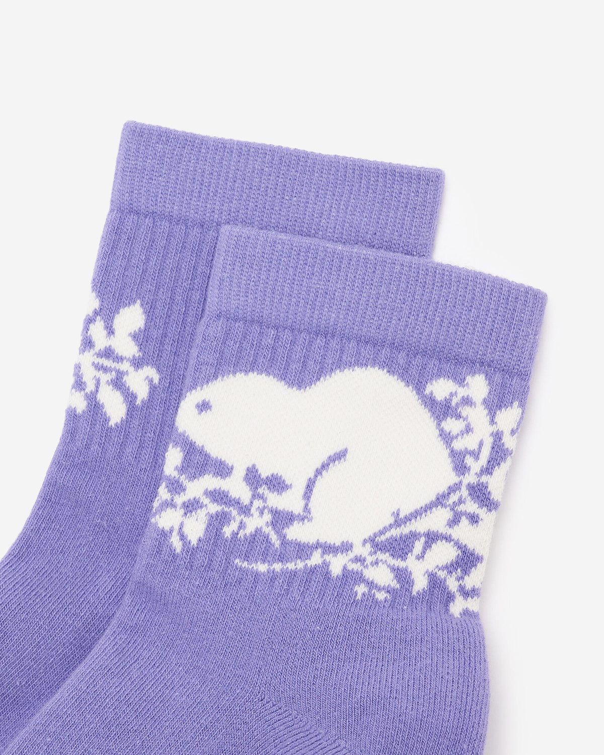 Adult Cooper Beaver Ankle Sock / WILD VIOLET