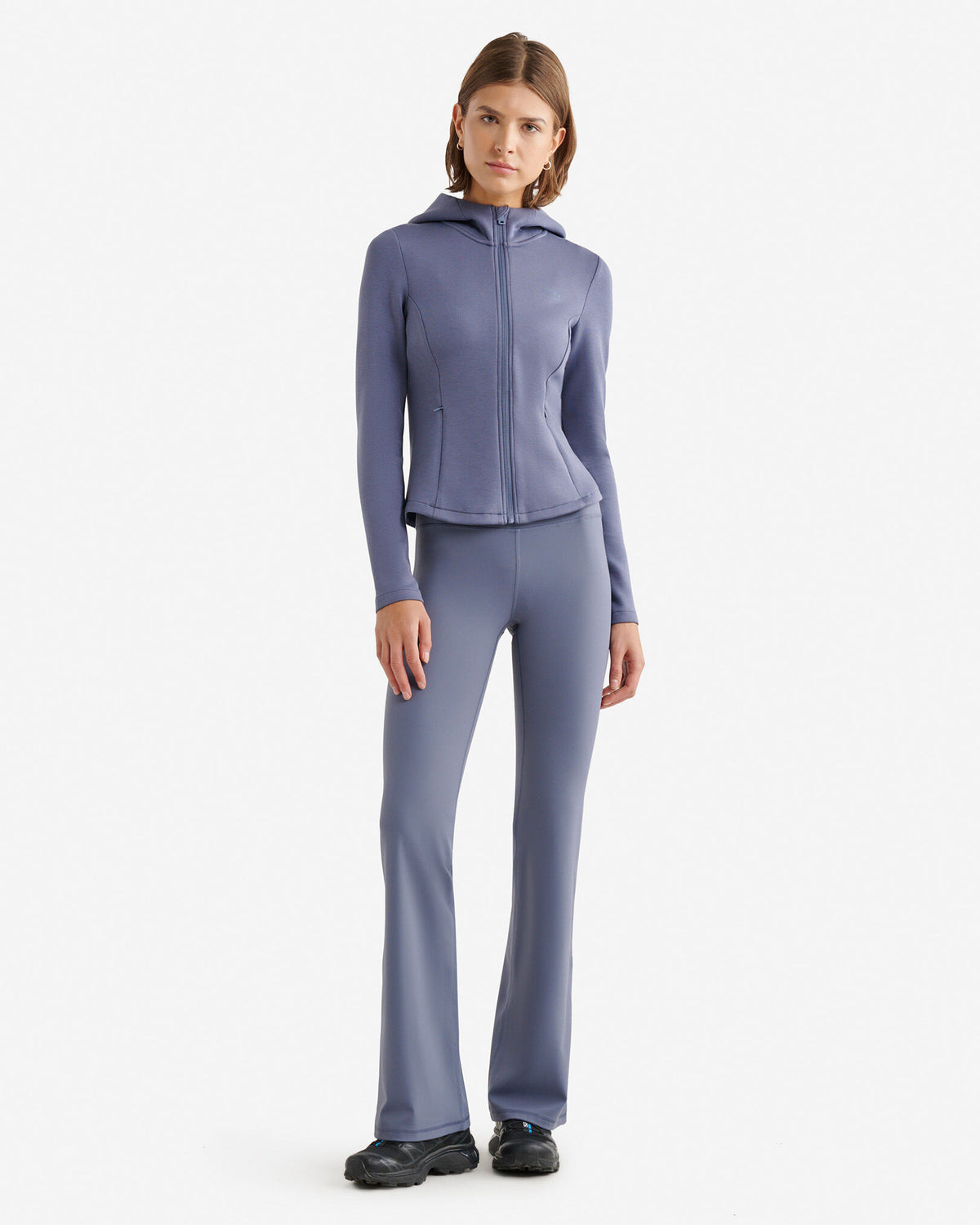 Roam Hooded Full Zip / TIDAL BLUE