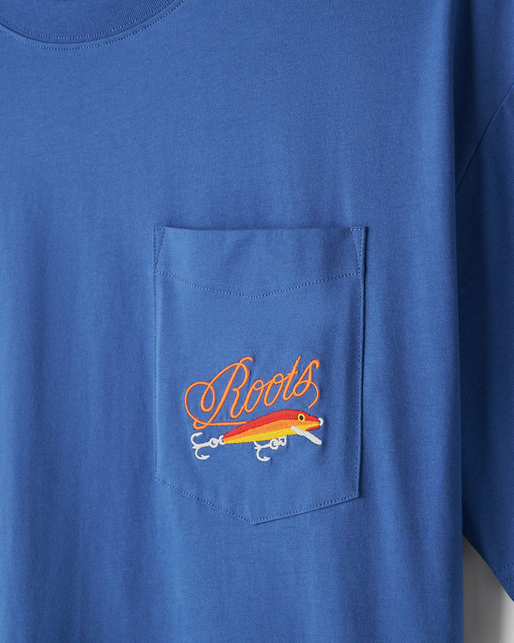 Mens Pocket Trail Relaxed T- Shirt / MONSOON BLUE