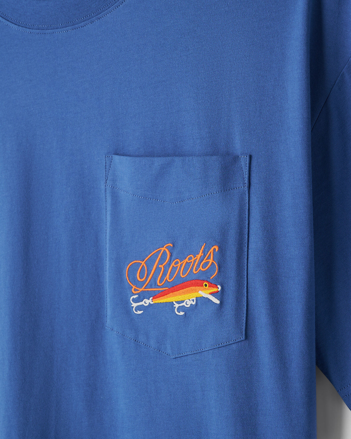Mens Pocket Trail Relaxed T- Shirt / MONSOON BLUE