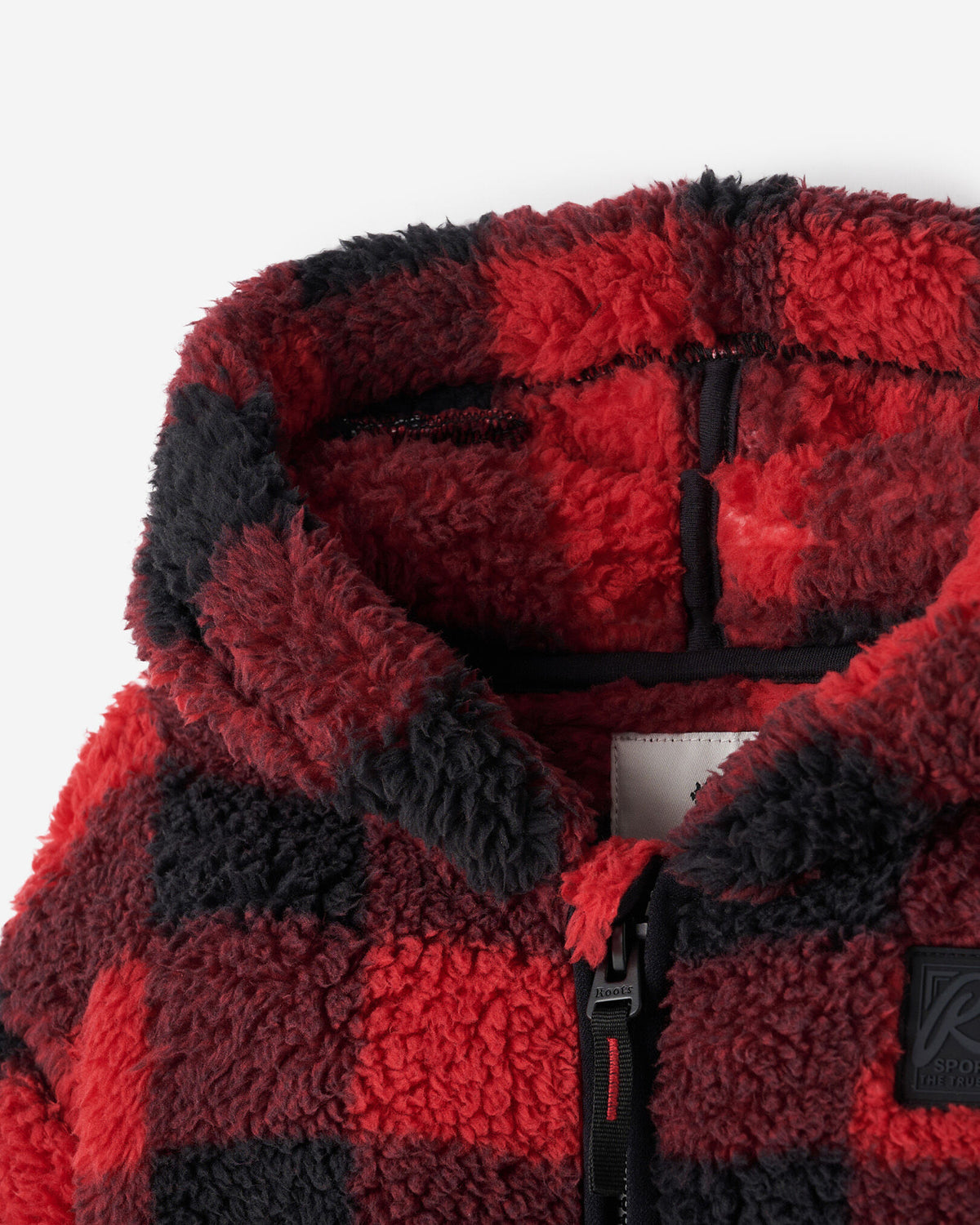 Baby Creekside Shearling Fleece Full Zip Hoodie / CABIN RED
