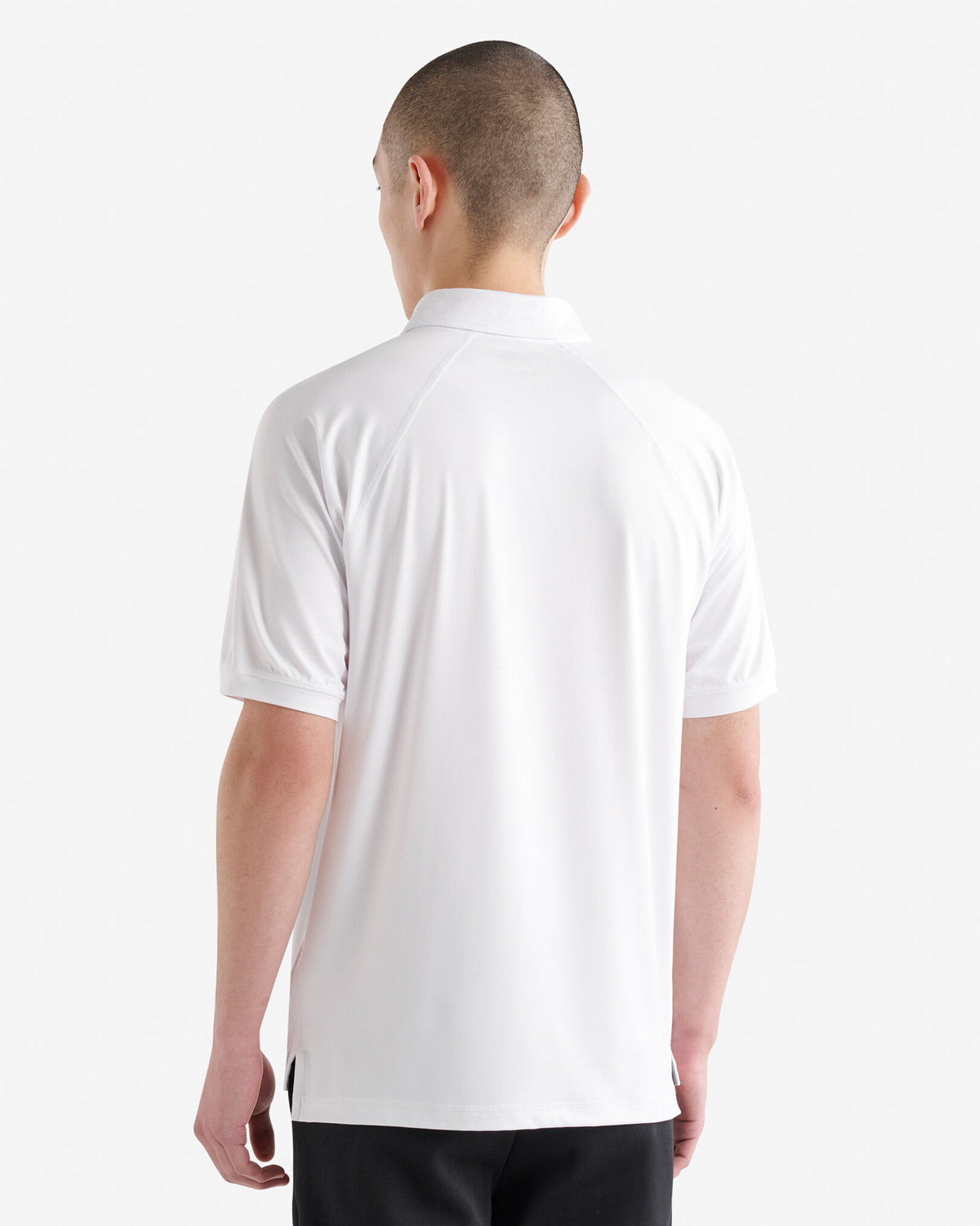 Renew Knit Polo / WHITE