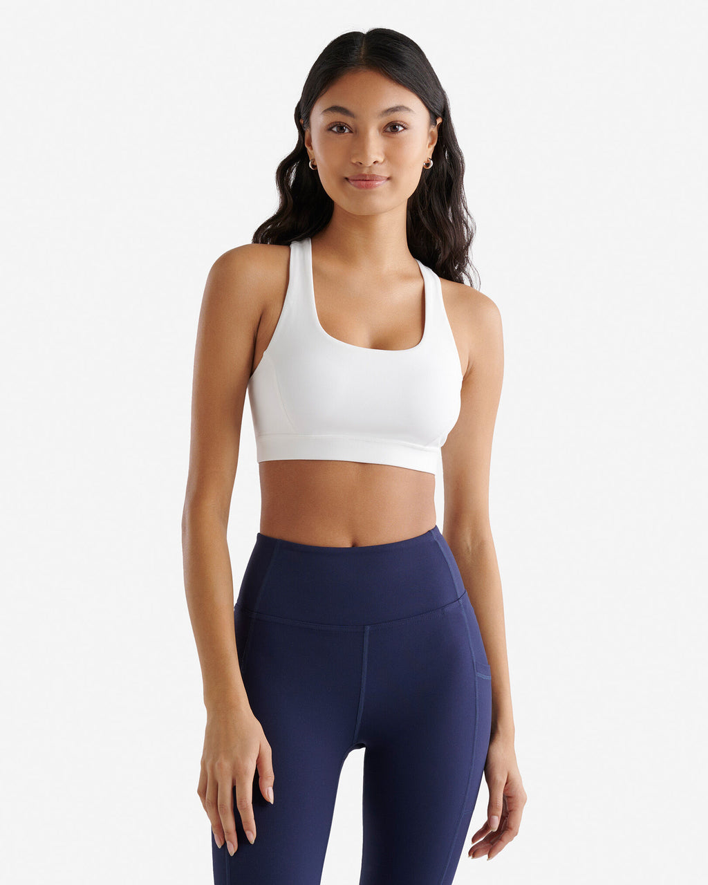 Restore Stretch Sports Bra / WHITE