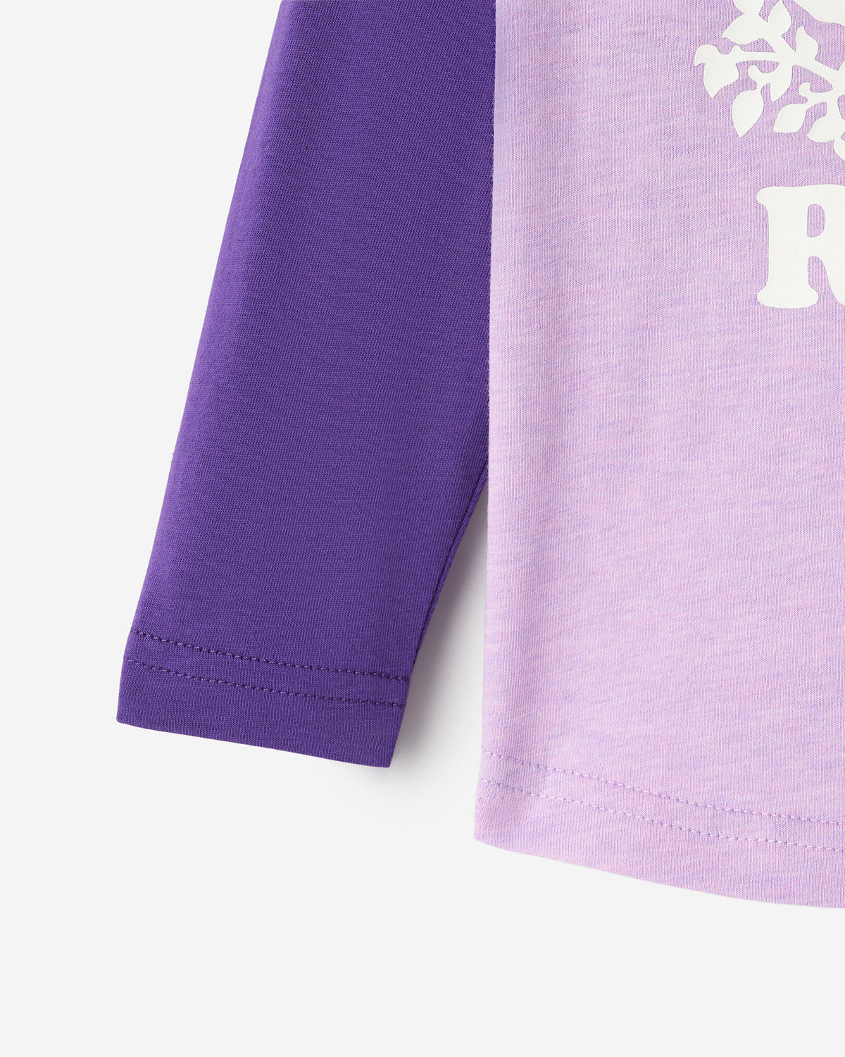 Baby Cooper Baseball Long Sleeve T-Shirt / VIOLET SKY