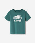 Toddler Organic Original Cooper Beaver T-Shirt / BLUE SPRUCE