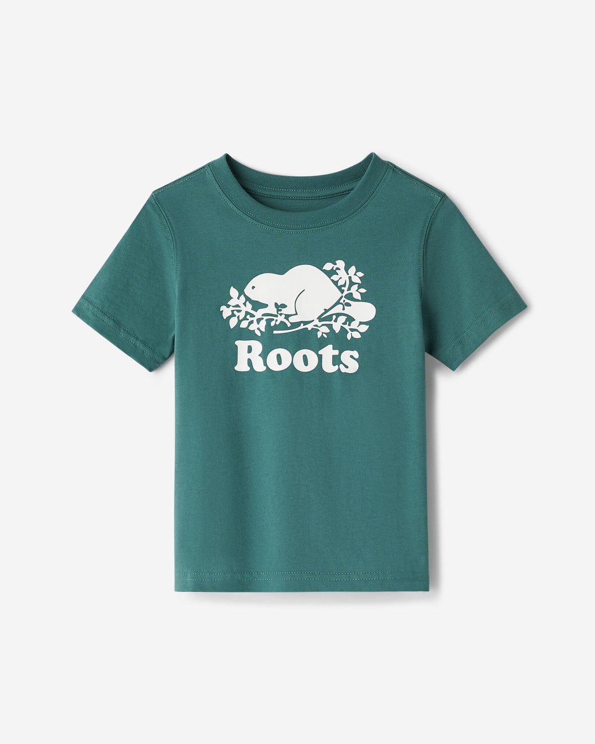 Toddler Organic Original Cooper Beaver T-Shirt / BLUE SPRUCE
