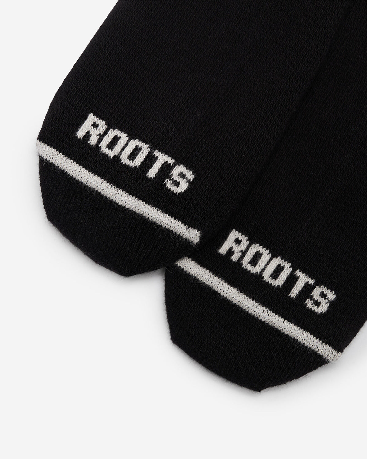 Adult Cooper Beaver Ankle Sock / BLACK