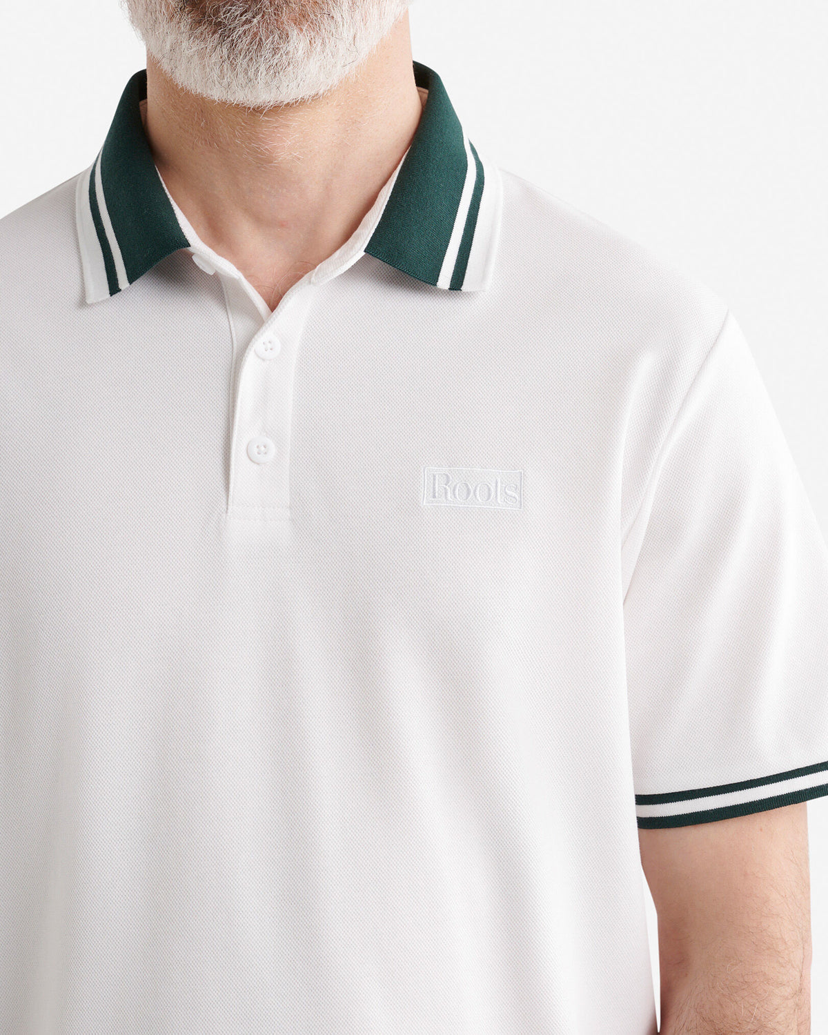 Summer League Active Pique Polo / WHITE