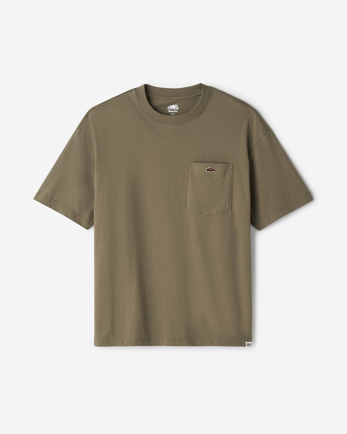 Mens Beavermark T-Shirt / SMOKEY OLIVE