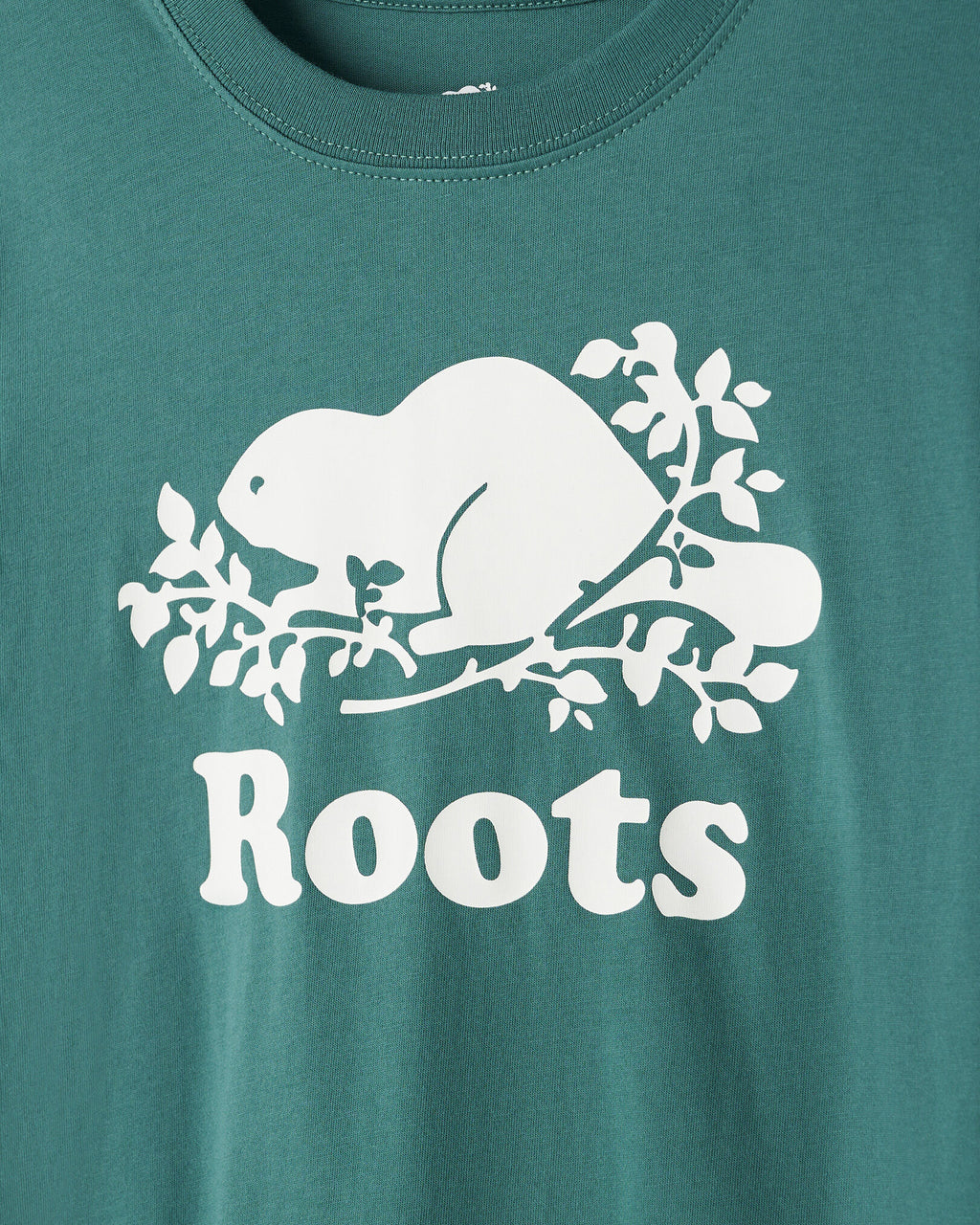 Kids Organic Original Cooper Beaver T-Shirt / BLUE SPRUCE