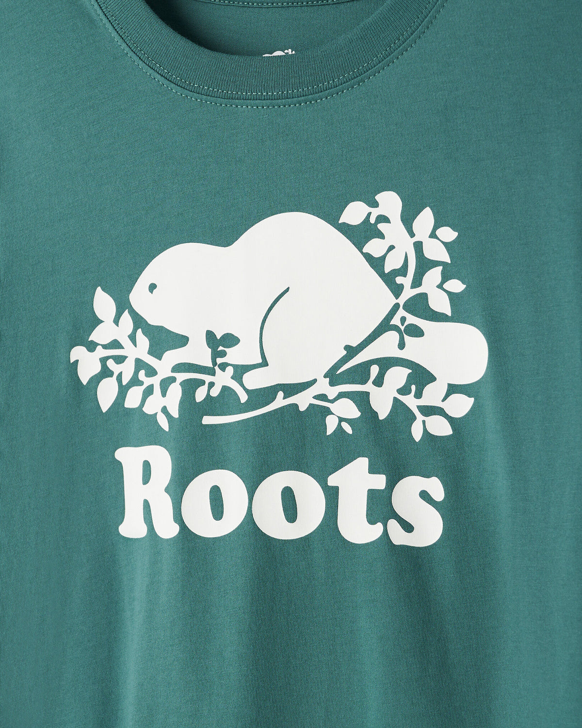 Kids Organic Original Cooper Beaver T-Shirt / BLUE SPRUCE