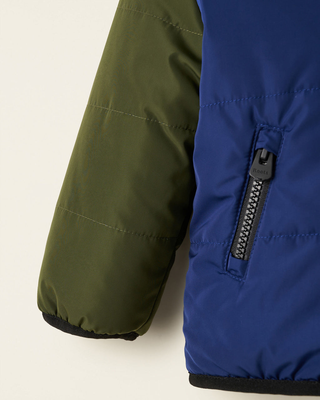 Baby Reversible Shearling Fleece Jacket / BLUE DEPTHS