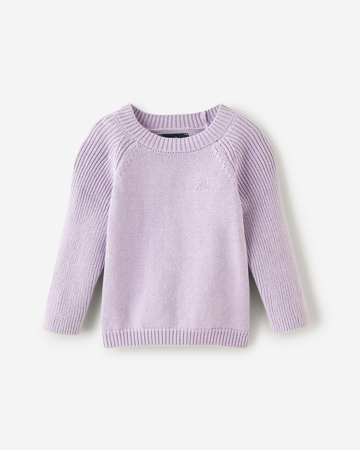 Baby Sweater Knit Crew / ORCHID PETAL