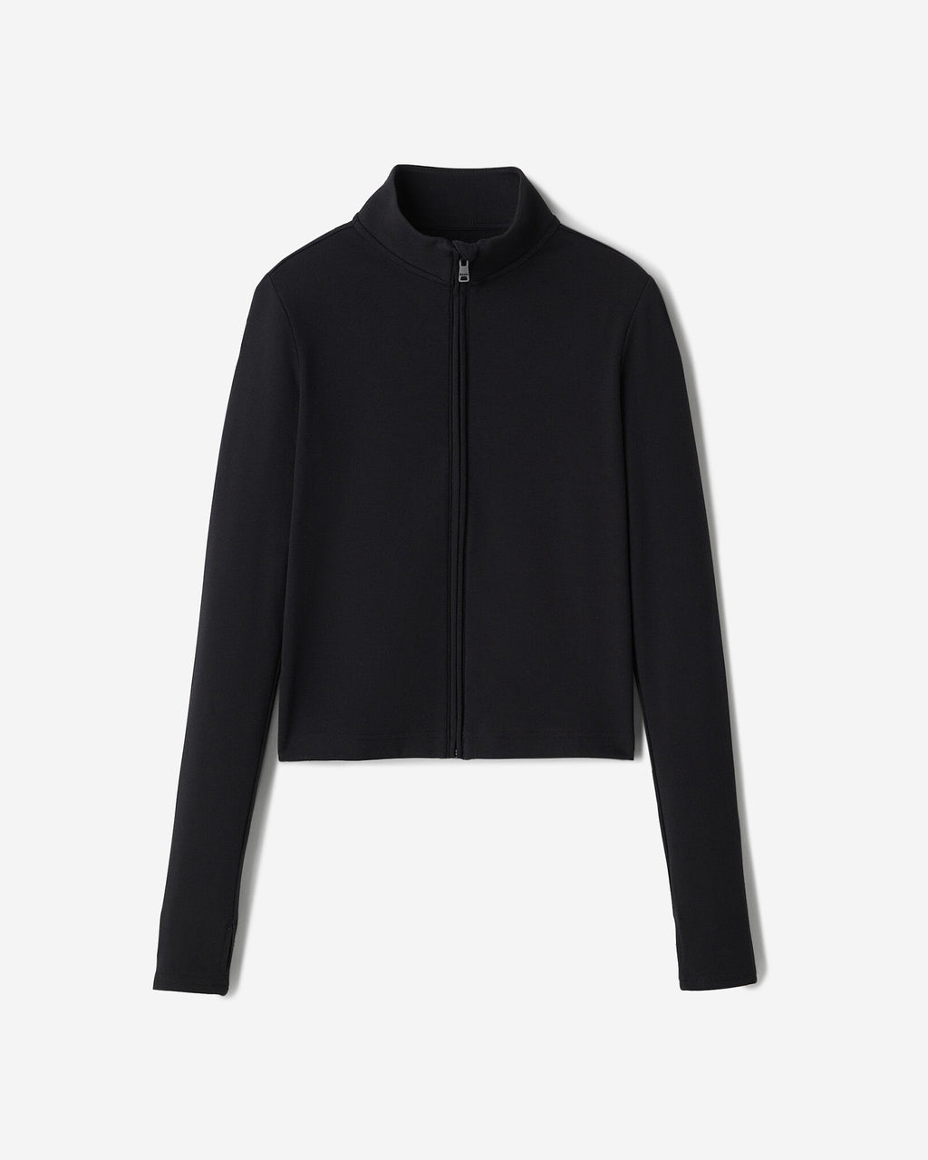 Essential Fitted Full Zip / BLACK