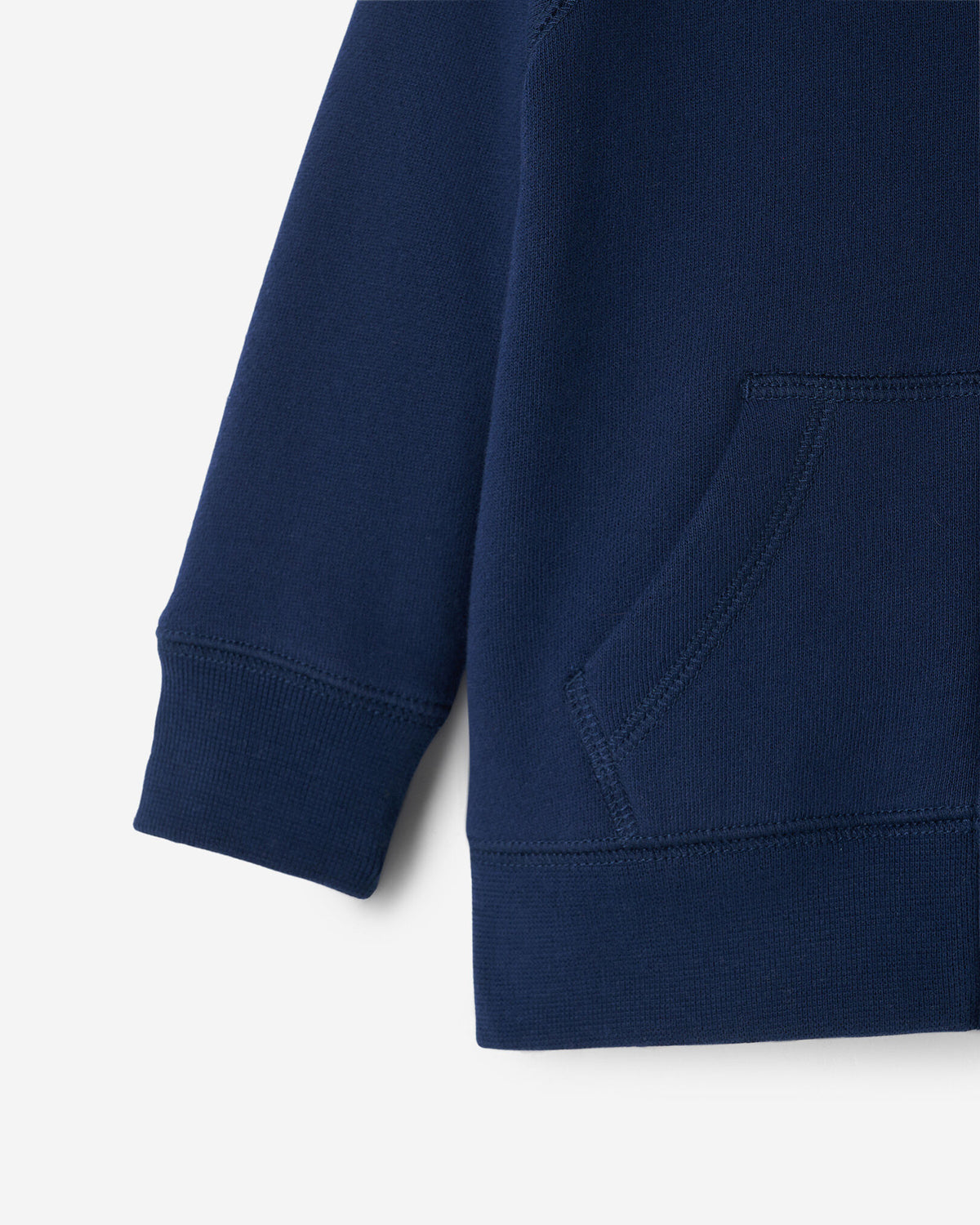 Baby Organic Original Full Zip Hoodie / TRUE NAVY