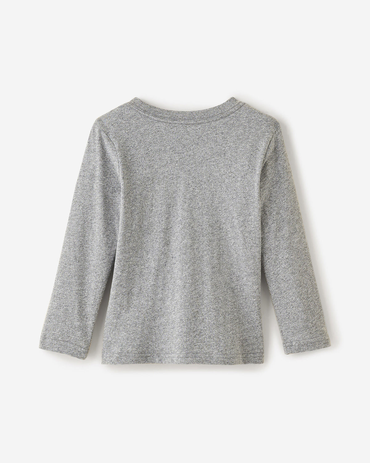 Toddler Organic Original Cooper Beaver Long Sleeve T-Shirt / SALT & PEPPER