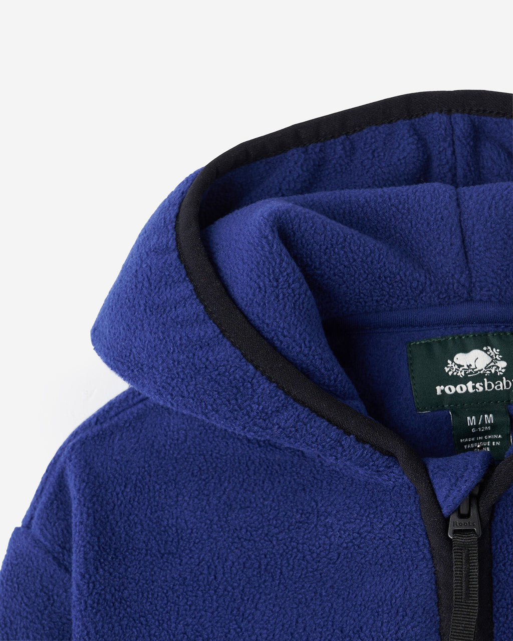 Baby Microfleece Full Zip Hoodie / BEACON BLUE