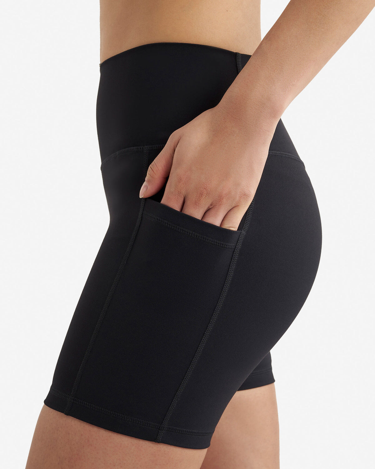 Restore Stretch Bike Short 5 Inch / BLACK