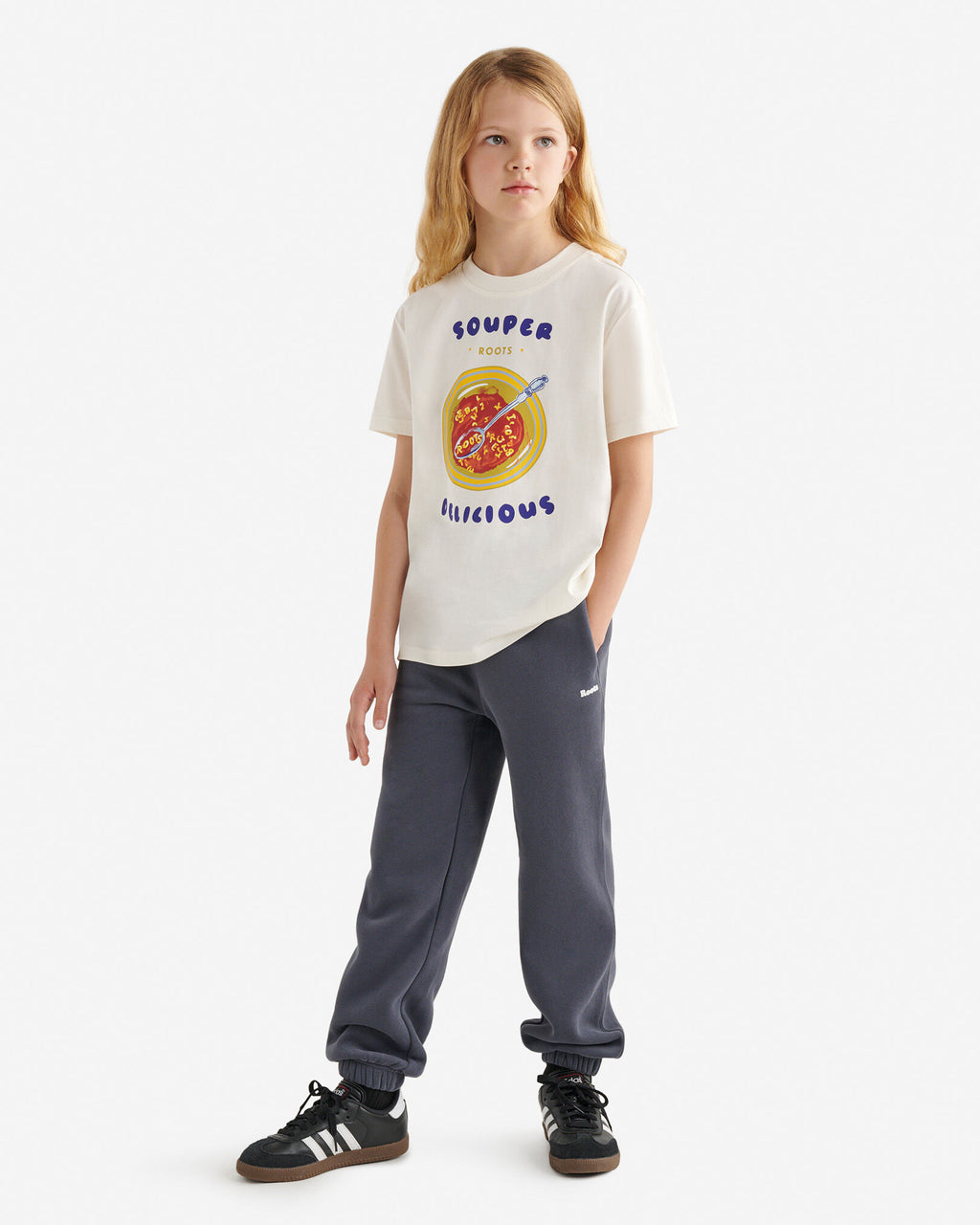 Kids Food Series T-Shirt / EGRET