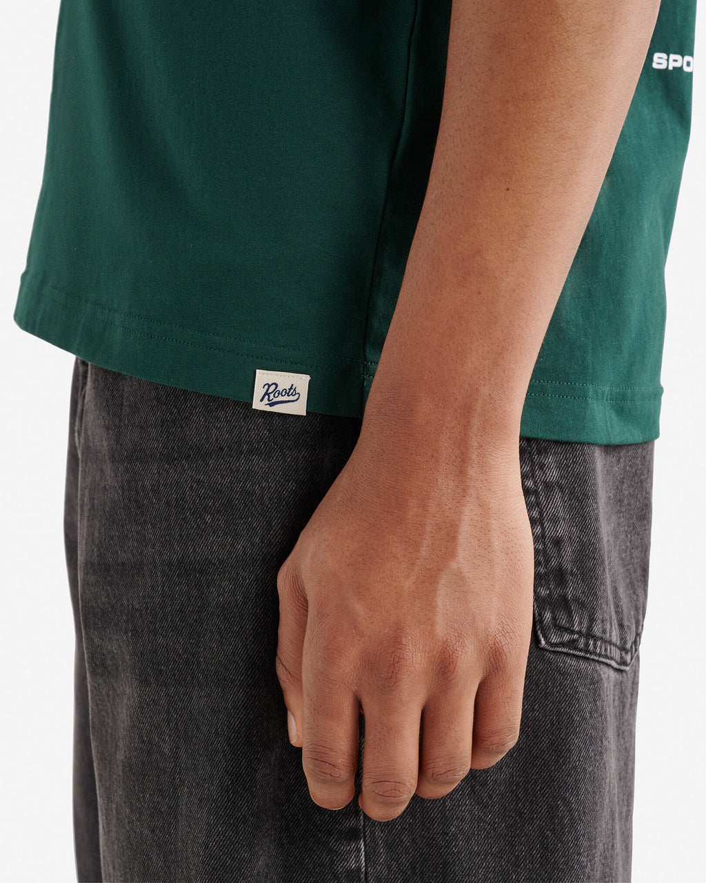 Mens Sponsored By Nature T-Shirt / VARSITY GREEN
