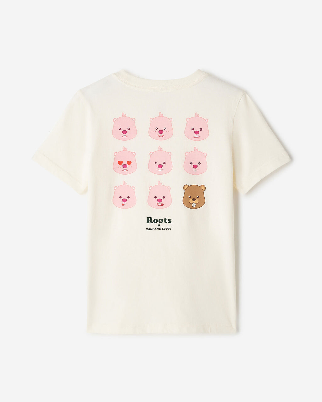 Kids  X Zanmang Loopy T-Shirt / EGRET
